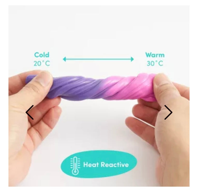 Ensemble de mastic sensoriel chaleur et uv