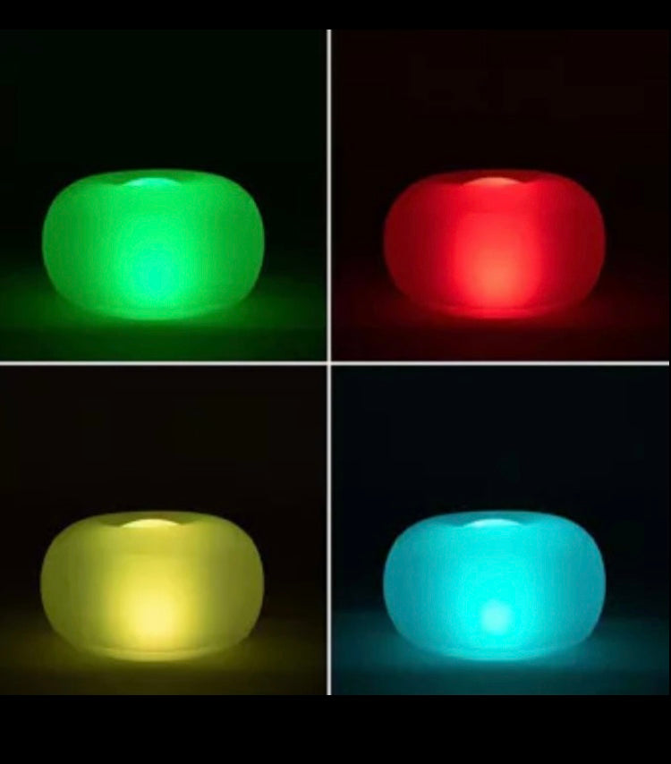 Location pouf lumineux