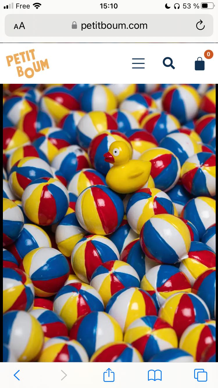 Bouteille sensorielle Petit Boum Duck