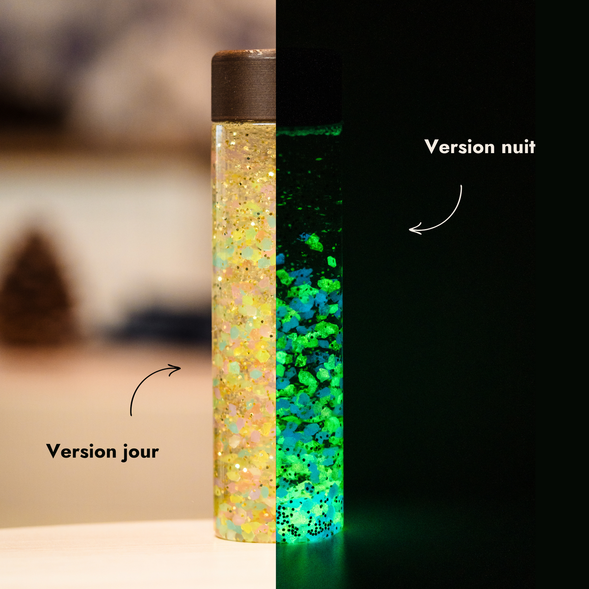 Bouteille sensorielle phosphorescente Ma petite malle d’éveil