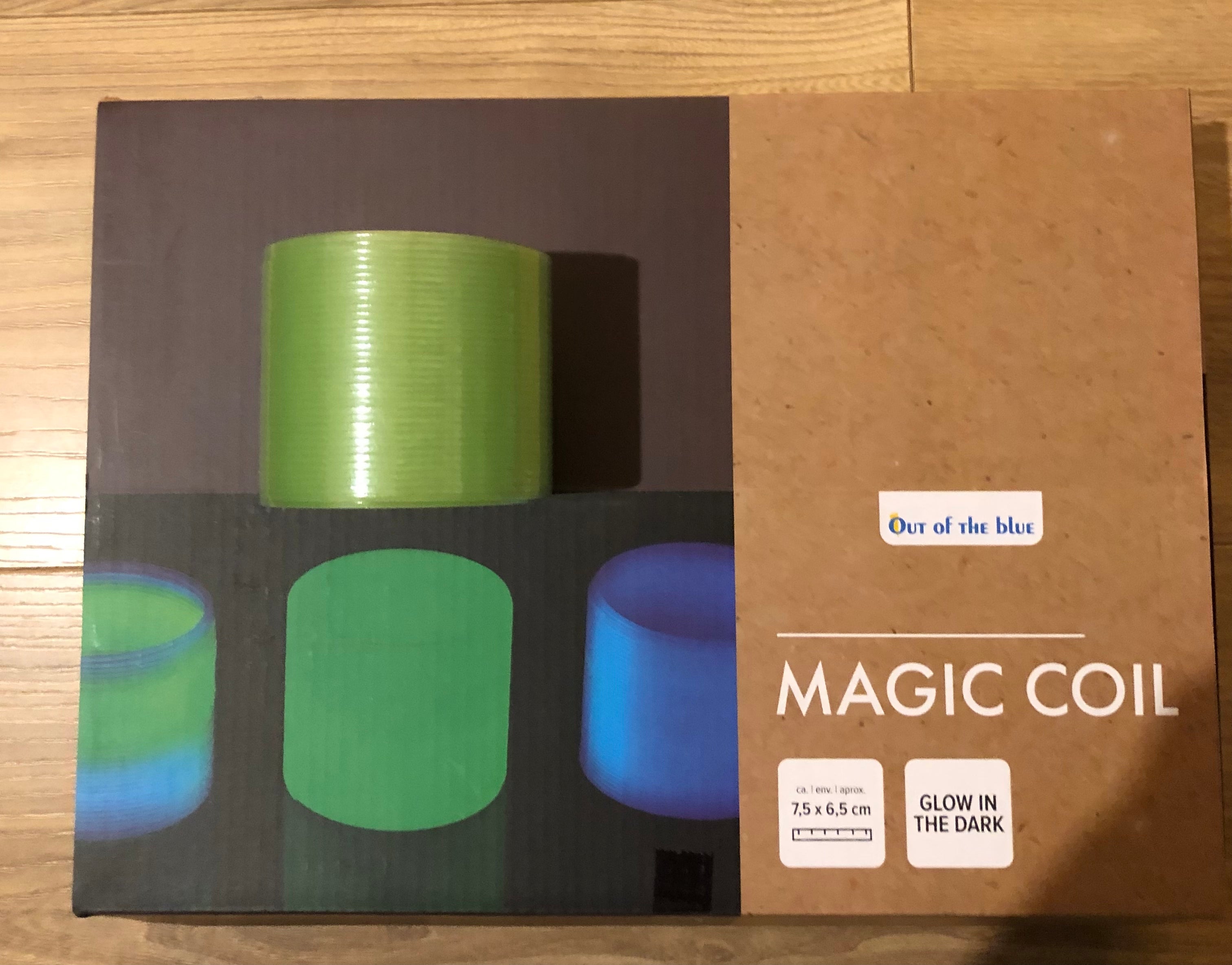 Spirale qui brille dans le noir