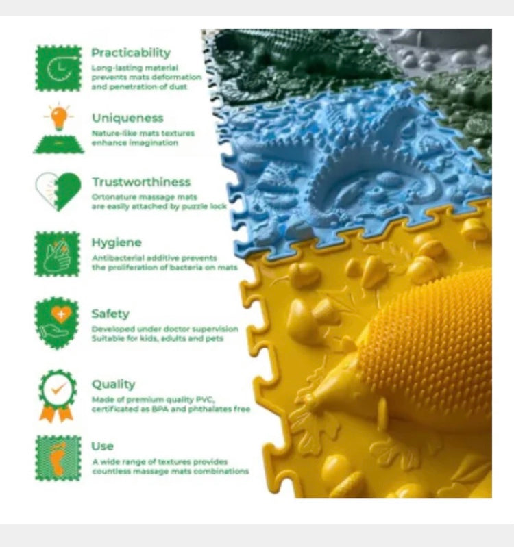 Location une dalle sensorielle texturée ( couleur et texture aléatoire)