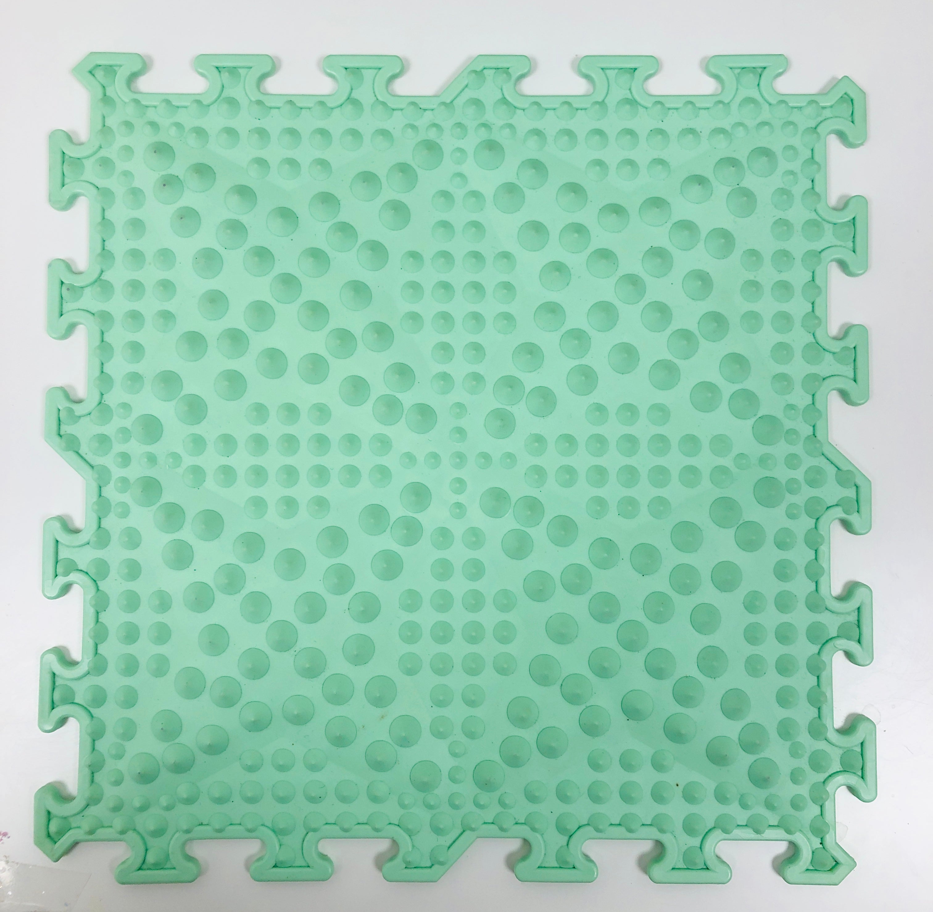 Tapis texturé vert