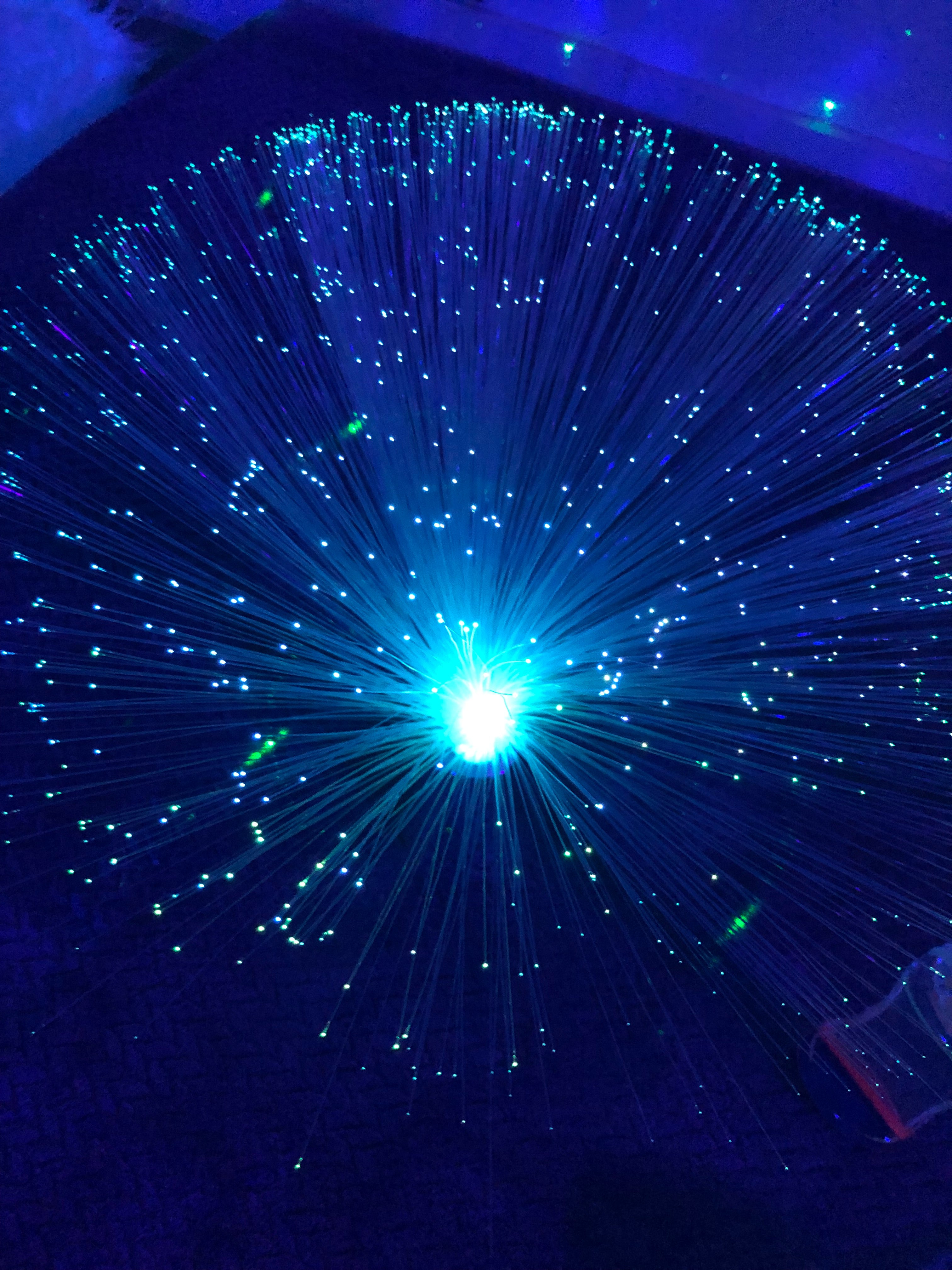 Mon tipi sensoriel snoezelen équipé