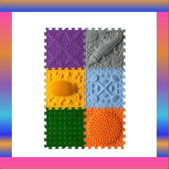 Location une dalle sensorielle texturée ( couleur et texture aléatoire)