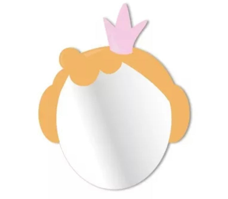 Miroir enfant Princesse Décoloopio