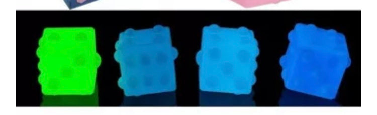 Fidget cube pop phosphorescent