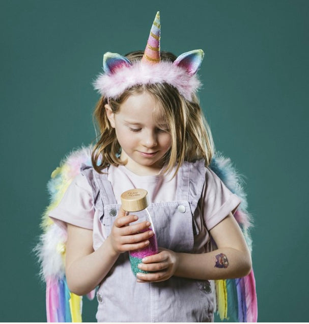 Bouteille sensorielle Petit Boum licorne