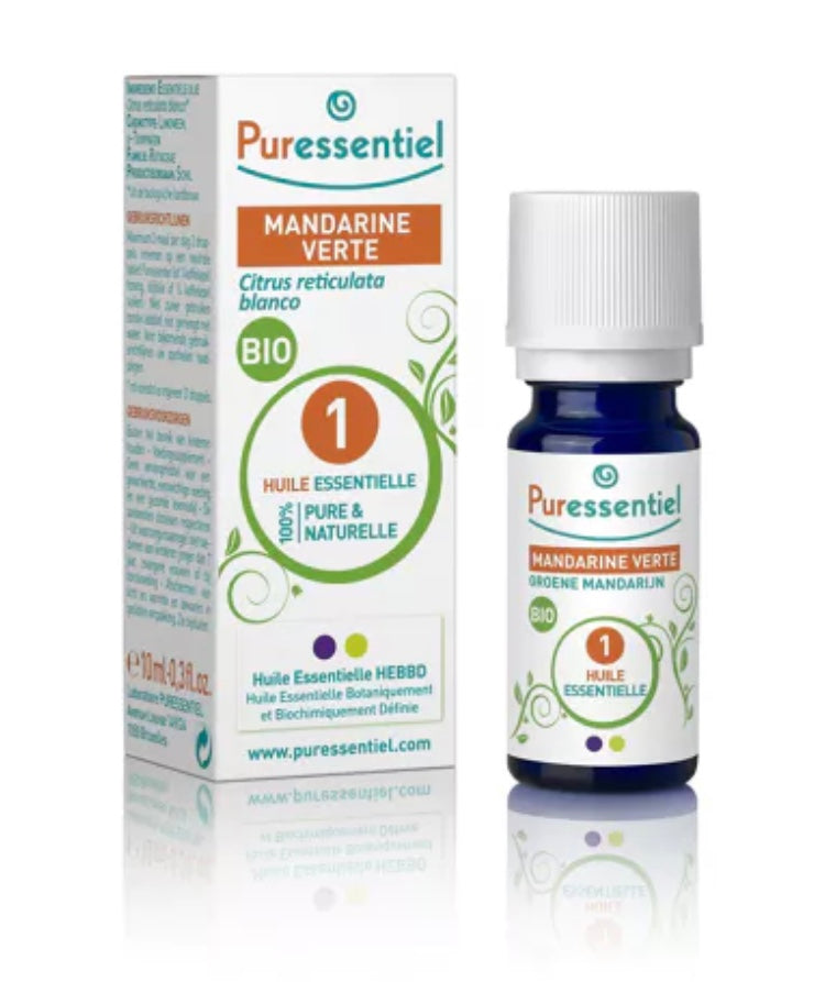 Huile essentielle mandarine verte pur essentiel
