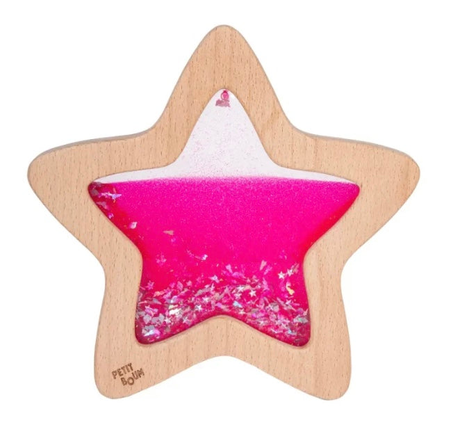 Etoile sensorielle Petit Boum rose