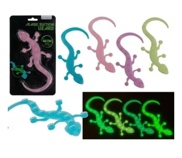 Fidget pop lezard ventouses phosphorescent