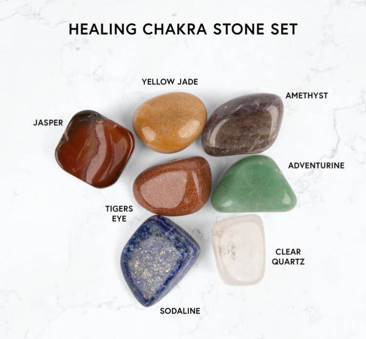 Set de pierres Litothérapie