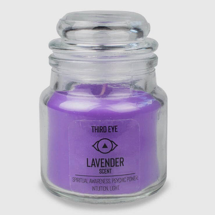 Bougie à la lavande Les Chakras