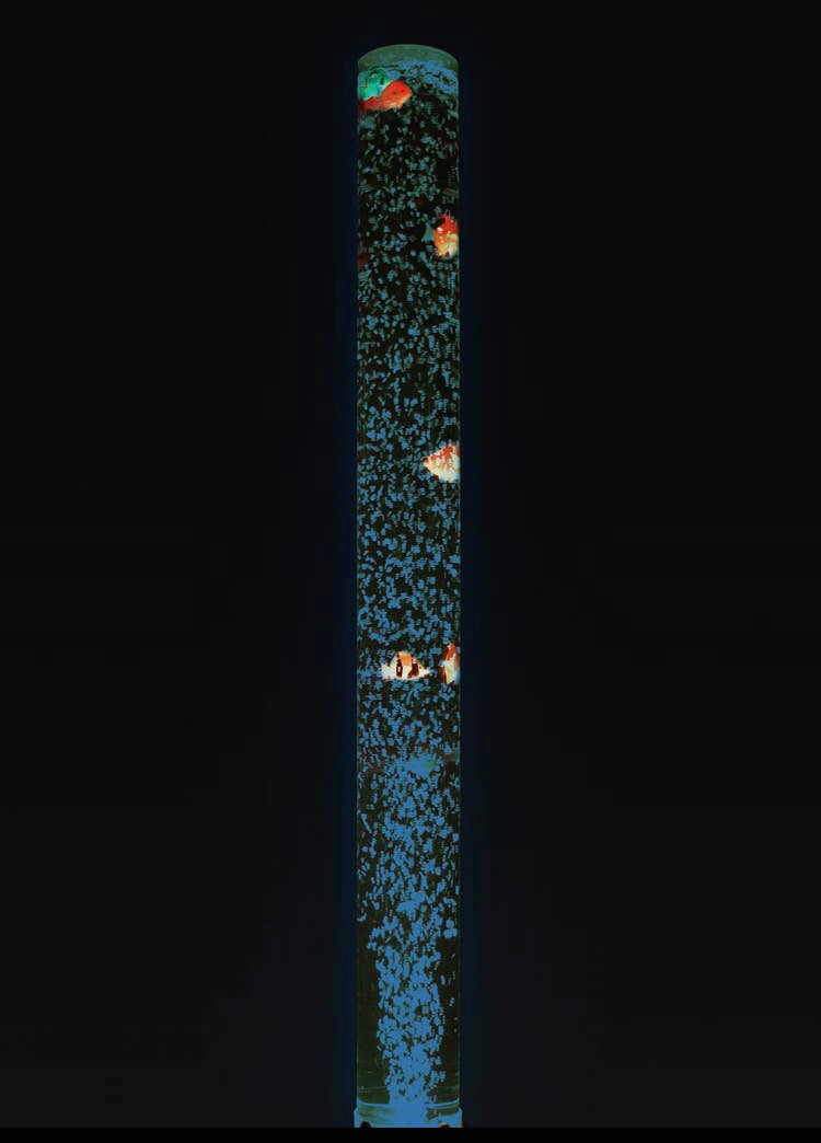 Colonne à Bulles KUS - 108 Cm De Haut - Acrylique Illuminé - Déco D'intérieur - Neuf