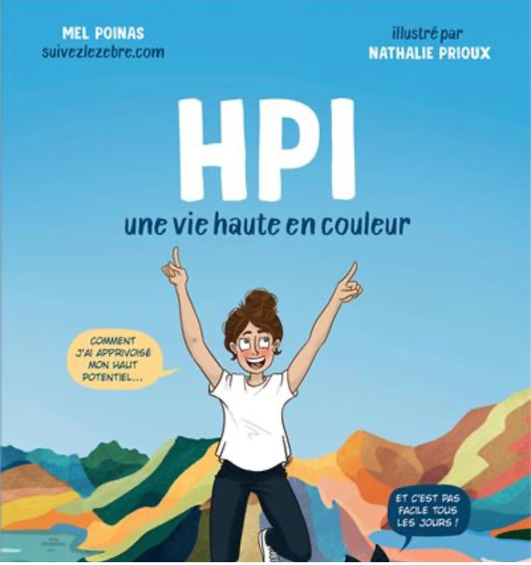 Livre: HPI, une vie haute en couleur.