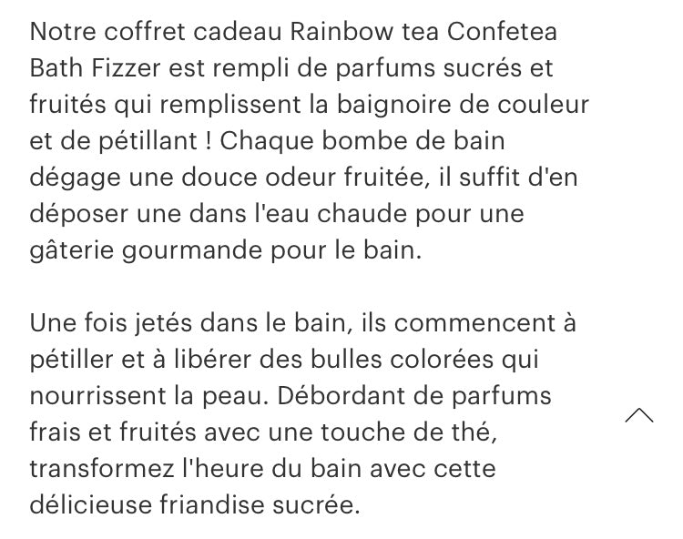 Coffret bain Fizzers