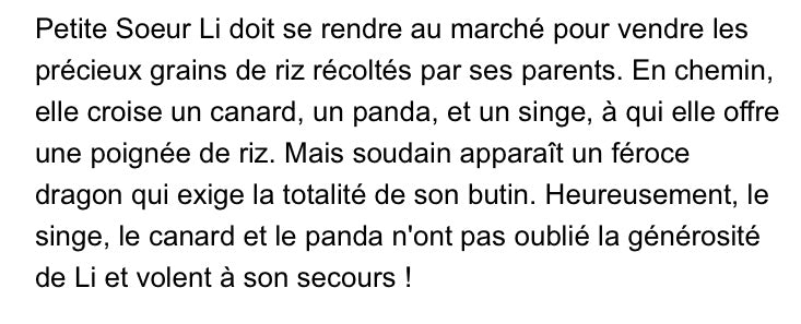 Livre: Les trois grains de riz