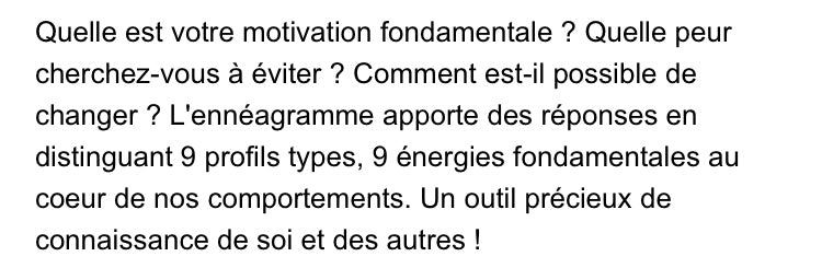 Livre: L’ennéagramme en bd