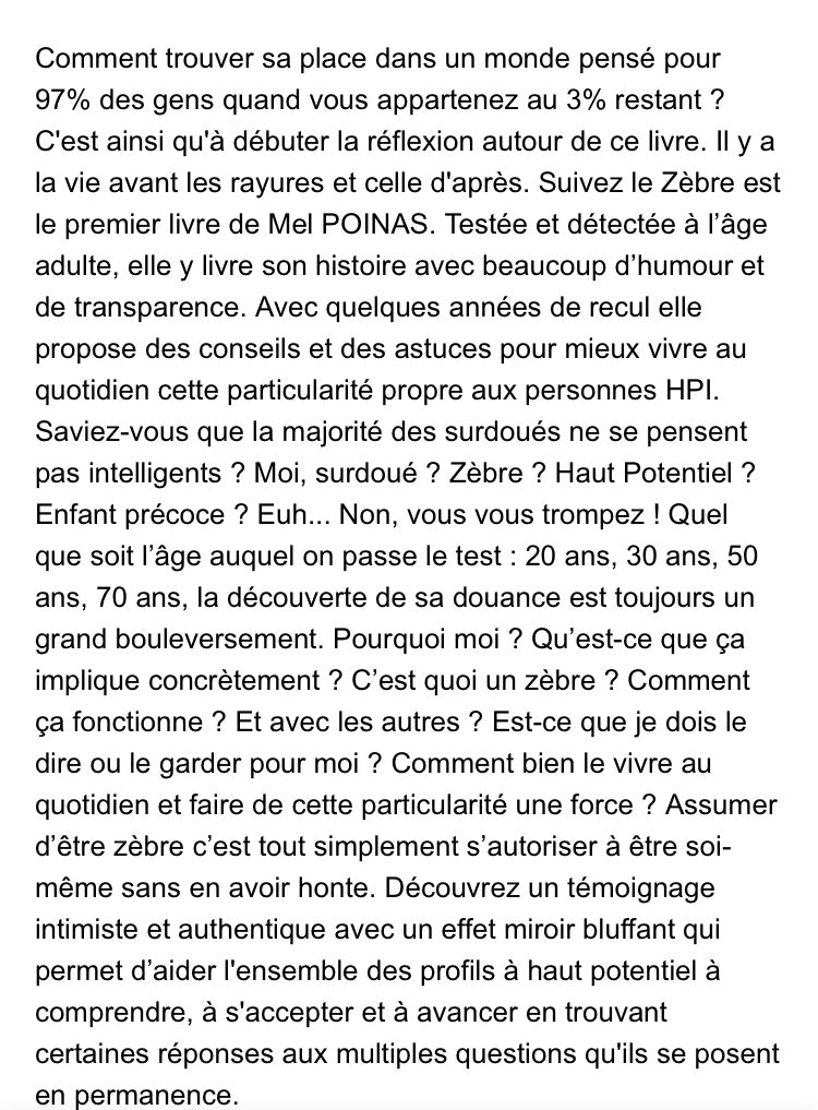 Livre: Suivez le zèbre