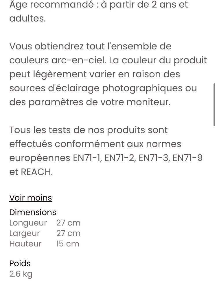 Tapis de sol orthonature 6 pièces