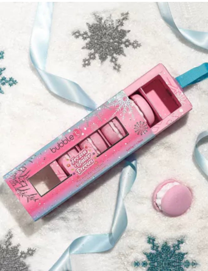 Coffret bain macaron