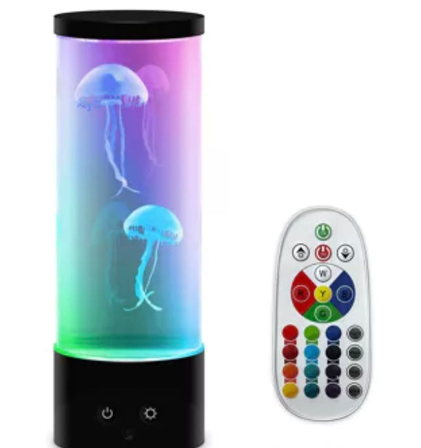 Grande Lampe à meduses couleurs changeantes avec telecommande