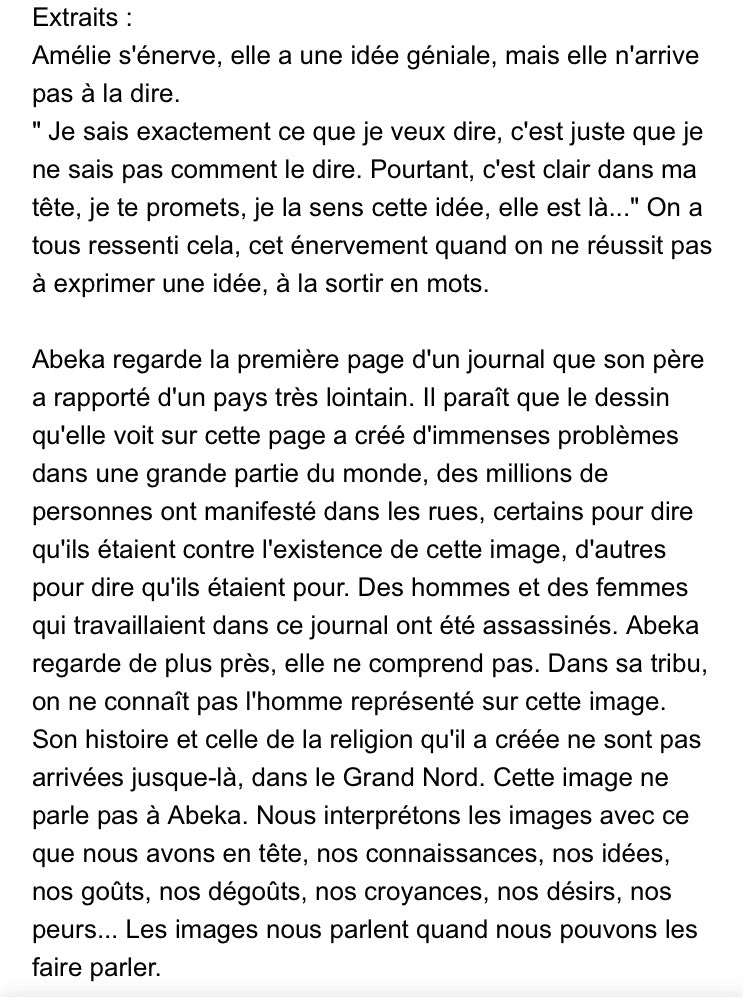 Livre: Les images et les mots