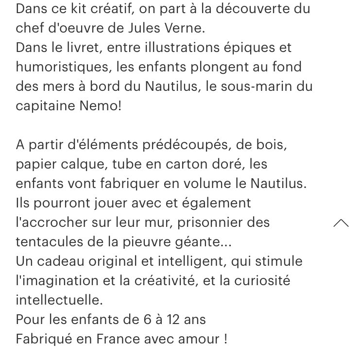 Kit Vingt -Mille -Lieux sous les mers