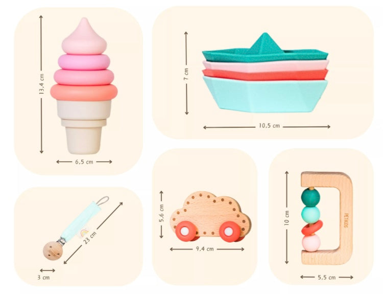 Coffret cadeau petitkids pink