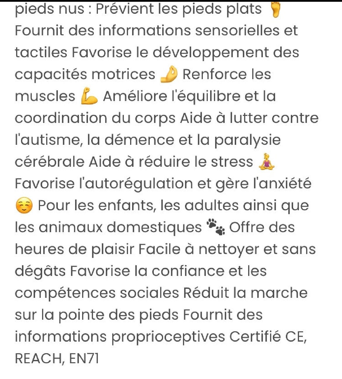 Tapis multi sensoriel rose et jaune