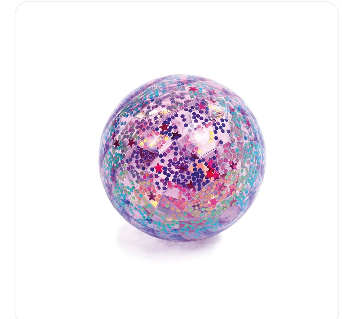 Balle à paillettes Violet