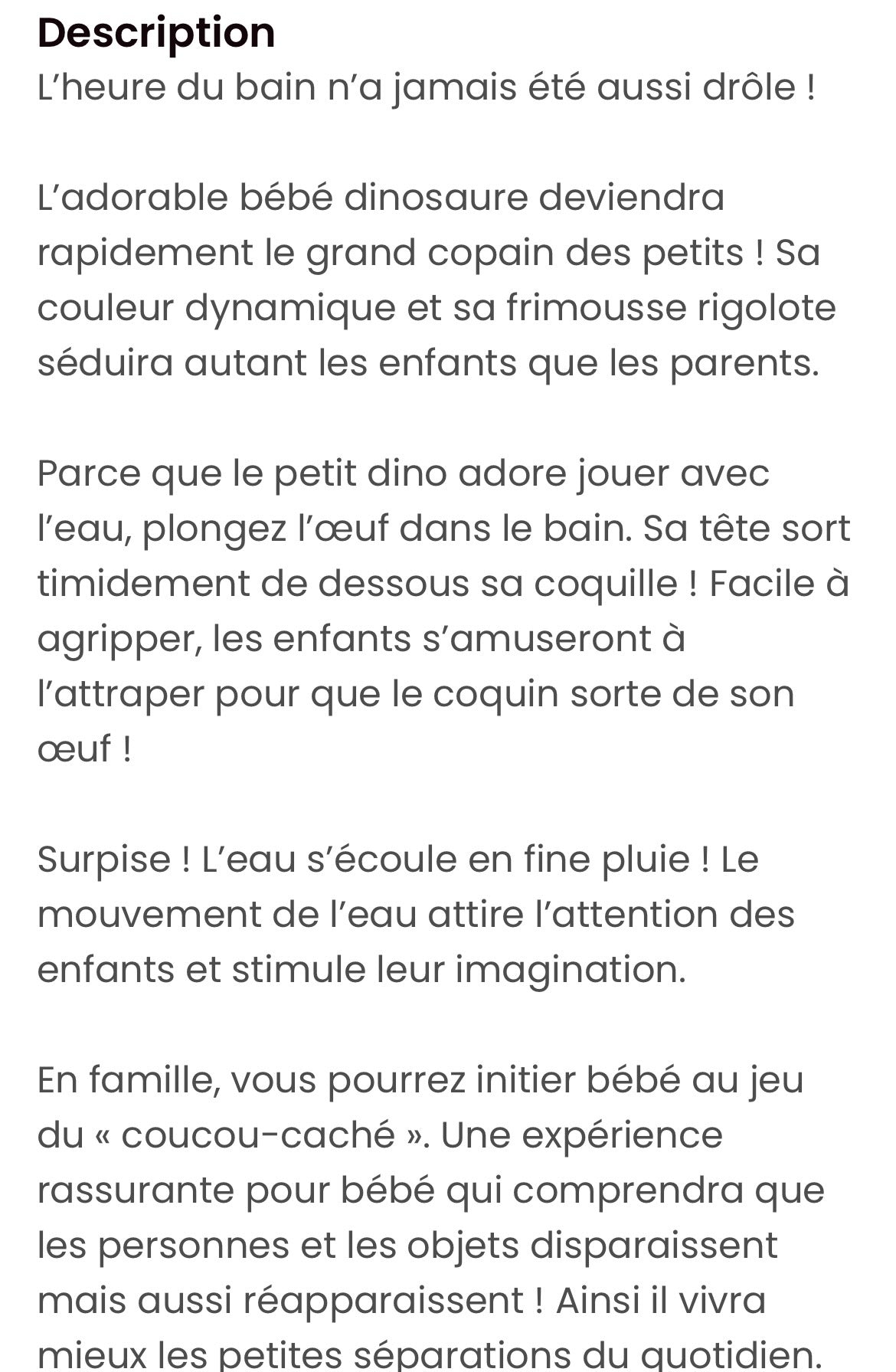 Œuf de bain magique