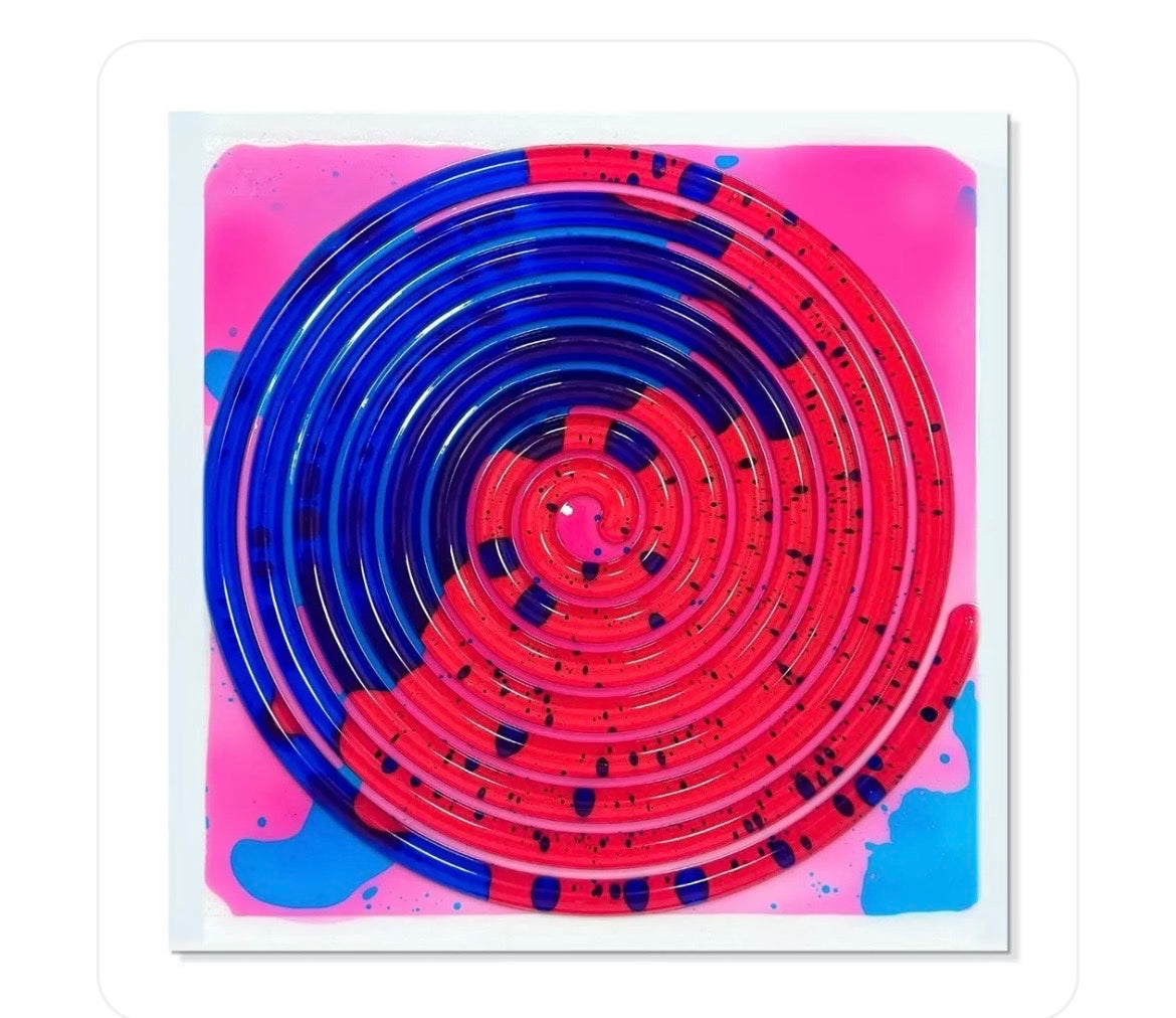 Tapis multi sensoriel spirale