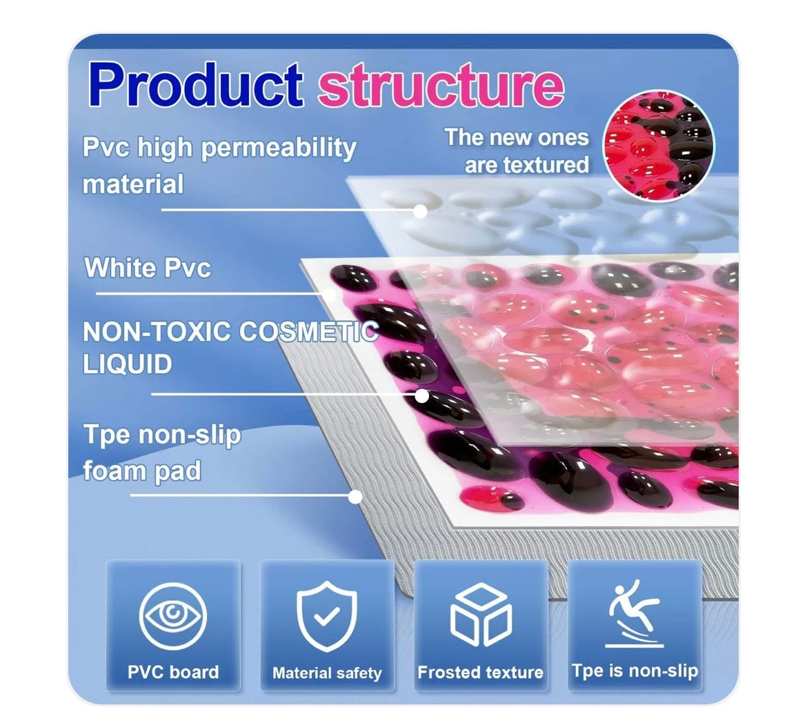 Tapis multi sensoriel galets