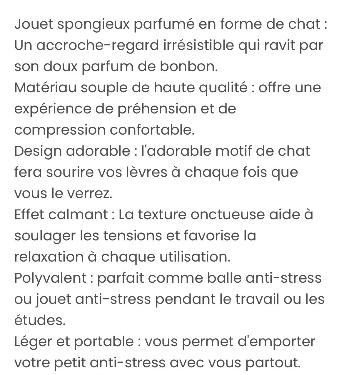 Chaton anti stress