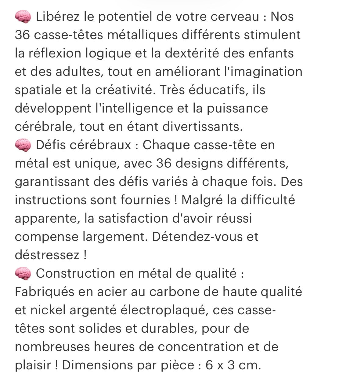 Jeux de casse tête