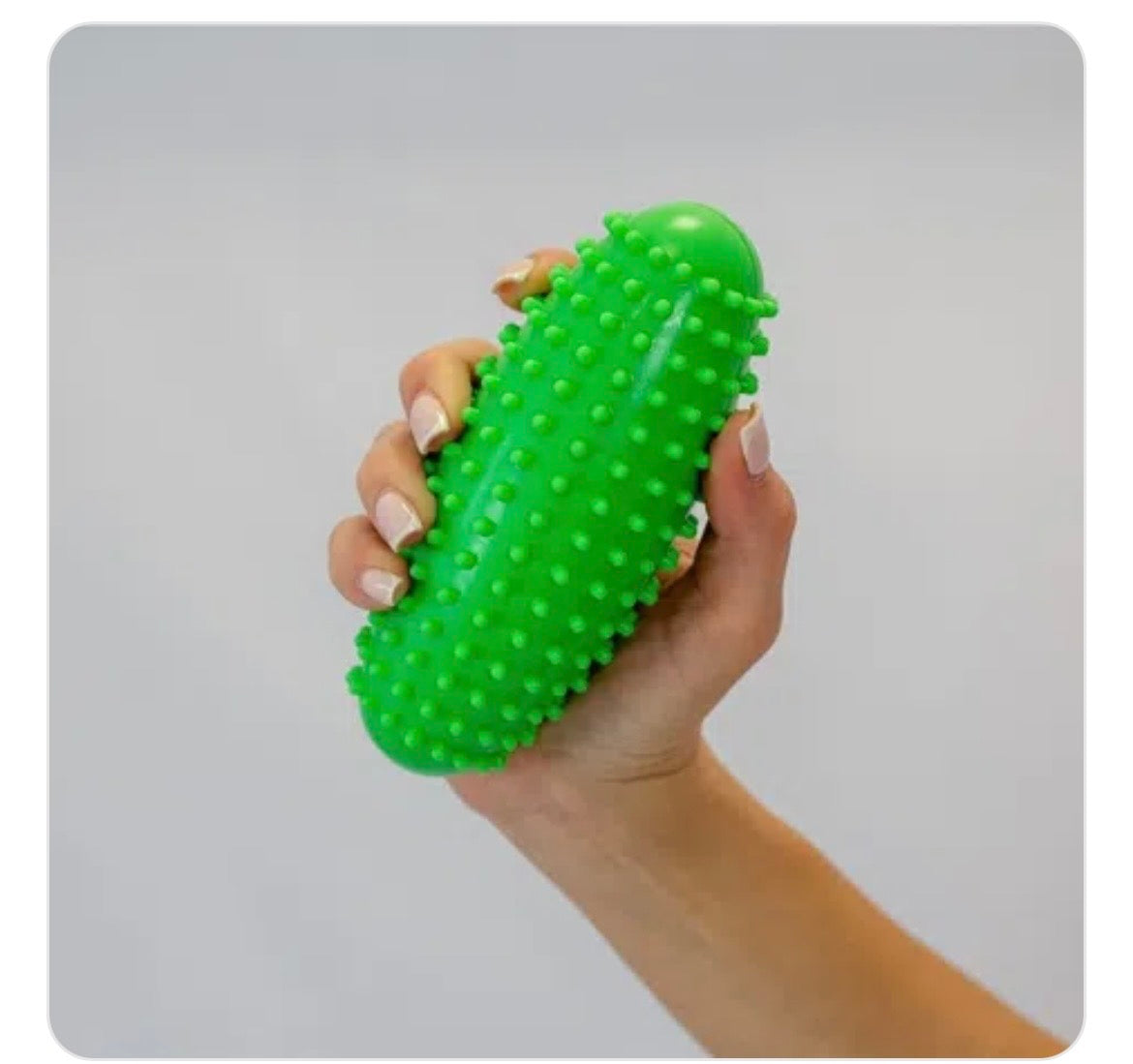 Balle haricot sensorielle verte