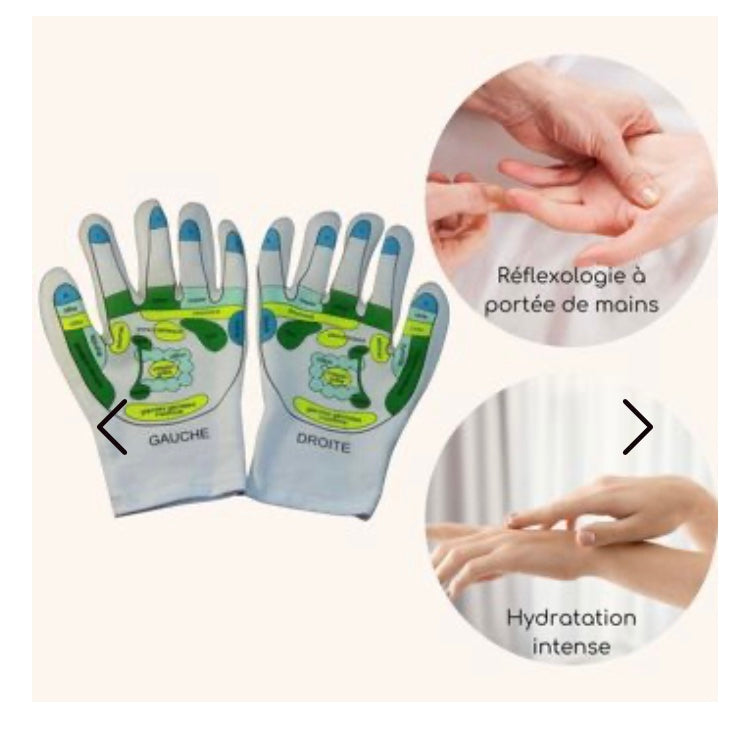 Gants de reflexologie