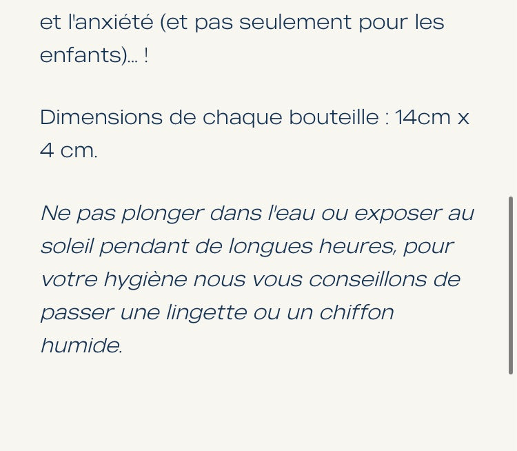 Bouteille sensorielle Petit Boum Jaune