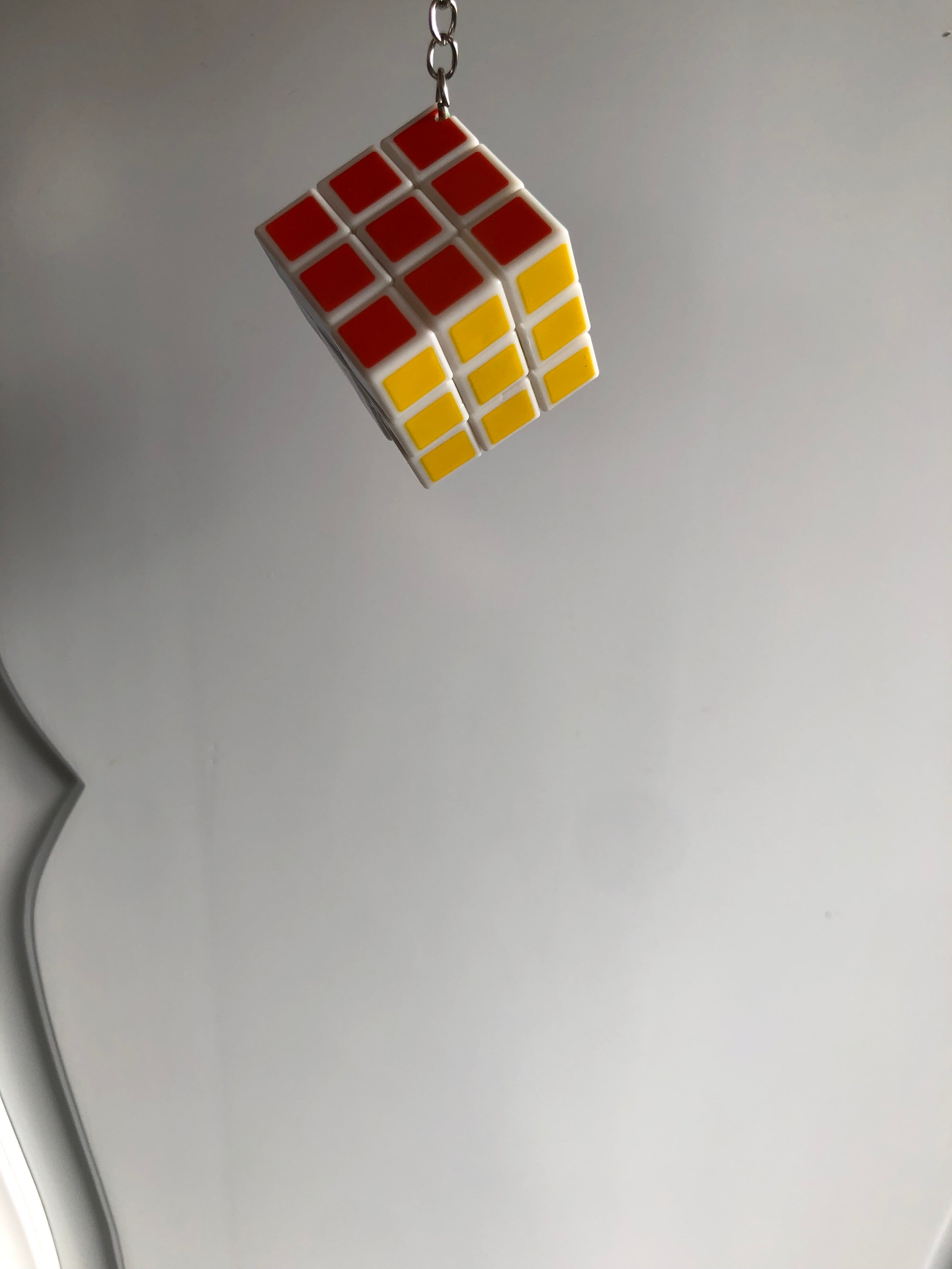 Cube jeu de patience porte clés