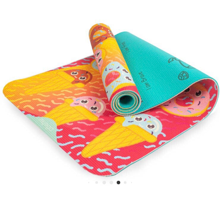 Tapis de yoga pour enfant Dent sucrée