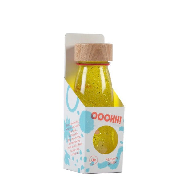 Bouteille sensorielle Petit Boum Jaune