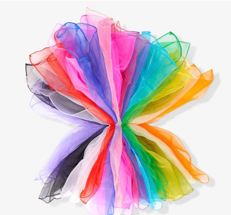 32 Foulards de danse sensoriels