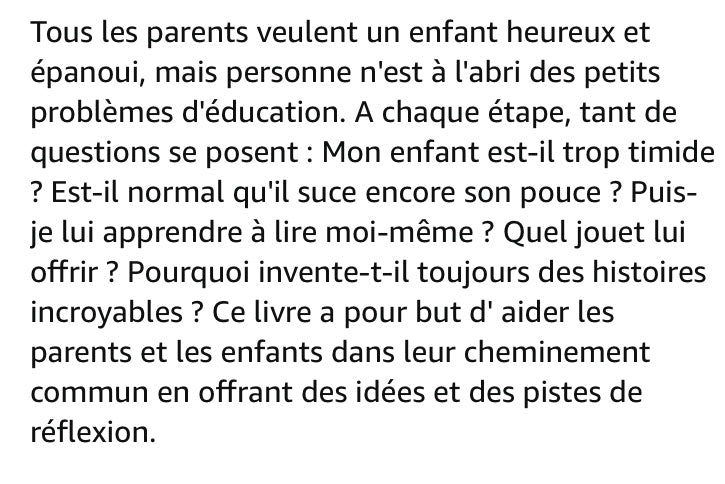 Livre: Votre enfant de 3 à 6 ans